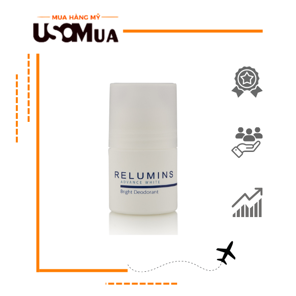 Lăn Khử Mùi RELUMINS Advance White, 50ml