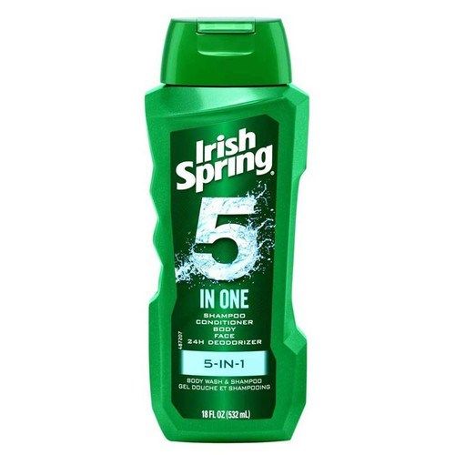 Sữa Tắm Gội IRISH SPRING 5 In 1, 532ml