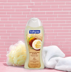 Sữa Tắm SOFTSOAP Exfoliating Scrub Coconut Butter Scent