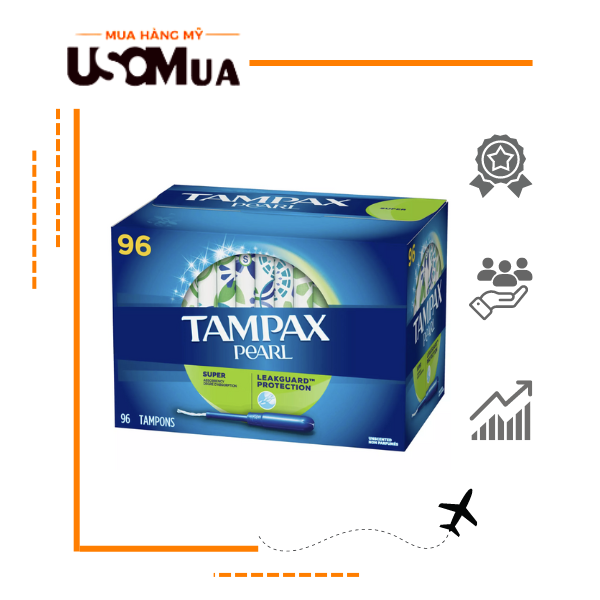 Băng Vệ Sinh Dạng Ống TAMPAX PEARL