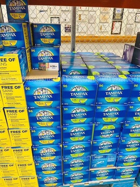 Băng Vệ Sinh Dạng Ống TAMPAX PEARL Regular