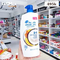 Dầu Gội HEAD & SHOULDERS 2in1 Dry Scal Care With Almond & Coconut Oil
