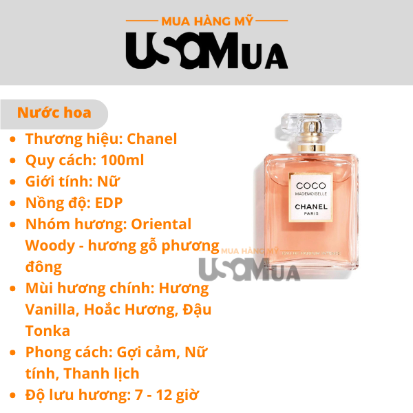 Nước Hoa CHANEL Coco Mademoiselle EDP Intense