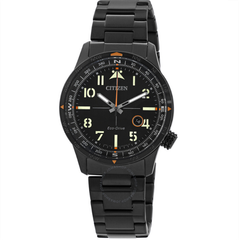 Đồng Hồ CITIZEN Core Black Dial Men's Watch BM7555-83E