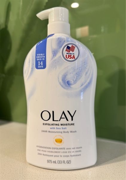 Sữa Tắm OLAY Exfoliating Mosture With Sea Salt