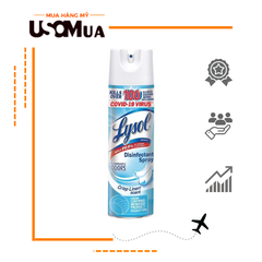 Xịt Phòng Diệt Khuẩn LYSOL Disinfectant Spray Crisp Linen