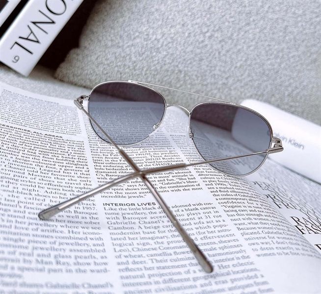 Kính CALVIN KLEIN Grey Pilot Ladies Sunglasses CK20121S-001, Size 57-17-140mm