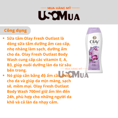 Sữa Tắm OLAY Orchid & Black Currant , 700ml