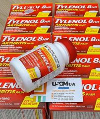 Viên Uống Giảm Đau, Hạ Sốt TYLENOL 8 Hour Arthritis Pain Reliever