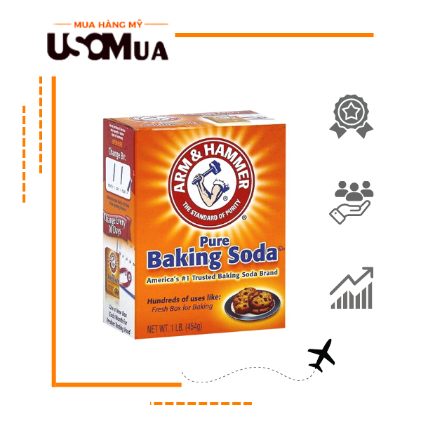 Bột Đa Công Dụng Pure Baking Soda ARM & HAMMER