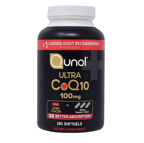 Viên Uống Bổ Tim,Ngừa Đột Quỵ QUNOL Ultra CoQ10 100mg