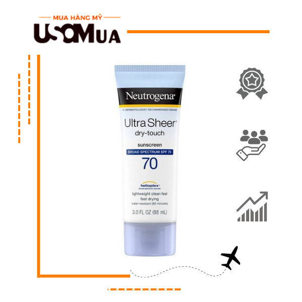 Kem Chống Nắng NEUTROGENA Ultra Sheer Dry-Touch SPF70