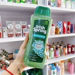 Sữa Tắm Nam IRISH SPRING Deep Action Scrub Body Wash