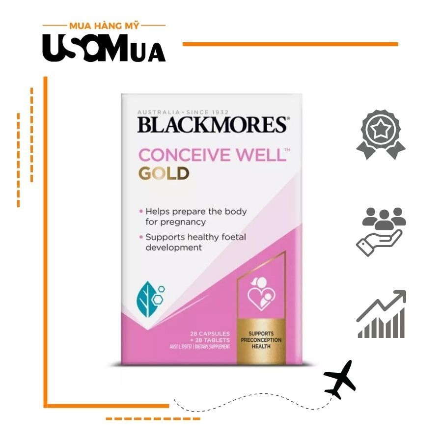 Viên Uống BLACKMORES Conceive Well Gold