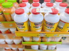 Viên Uống Dầu Cá Omega 3 KIRKLAND Fish Oil 1000mg