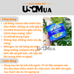 Băng Vệ Sinh Dạng Ống TAMPAX PEARL