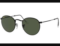 Kính RAYBAN Round Metal Antiqued Blue Men's RB3447 919931 Size 53-21-145mm