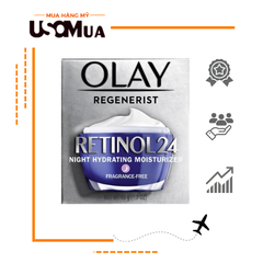 Kem Dưỡng Da OLAY Regenerist Retinol 24 Night Moisturizer Fragance-Free