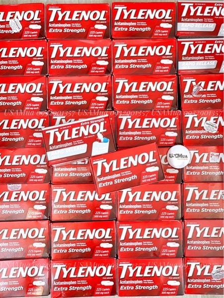 TPCN TYLENOL Acetaminophen Extra Strength 500mg For Adults