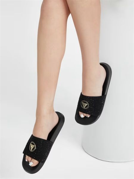 Dép GUESS Women's Sillia Pool Slides