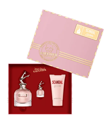 Set Nước Hoa SCANDAL Jean Paul Gaultier 80ml EDP + 6ml EDP + 75ml Body Lotion