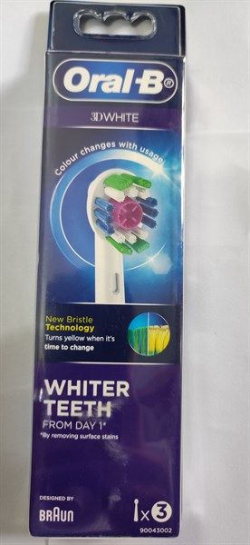 Set Đầu Bản Chải Điện ORAL-B 3D White Whiter Teeth