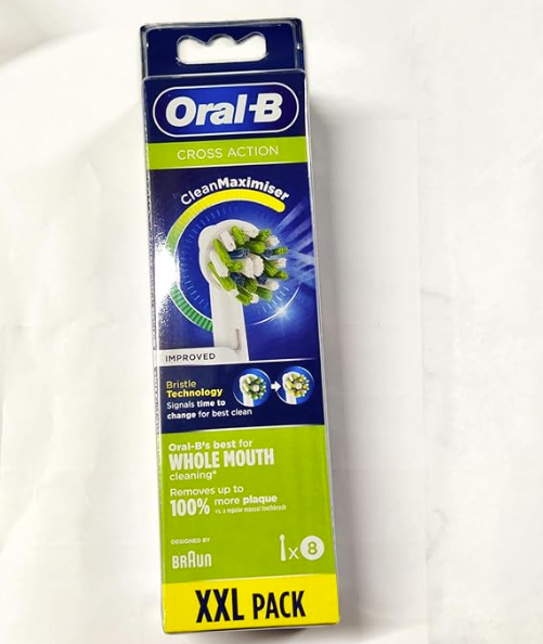 Set 8 Đầu Thay Bàn Chải ORAL-B EB50/8 Crossaction Toothbrush Heads