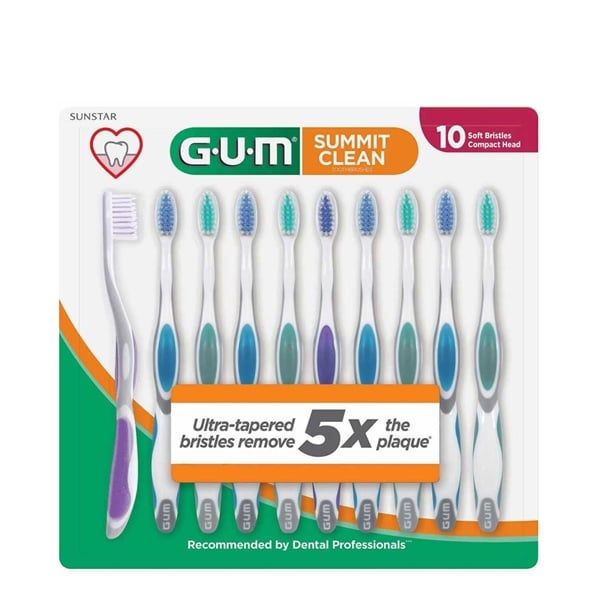 Set 10 Bàn Chải GUM Sunstar Summit Clean