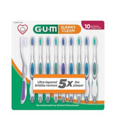 Set 10 Bàn Chải GUM Sunstar Summit Clean