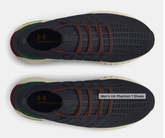 Giày UNDER ARMOUR Men's UA Phantom - Black / Forest Green / Yellow Ochre size 6.5