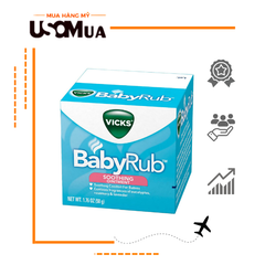 Dầu VICKS BabyRub Soothes & Comforts, 3+ Months, 50g