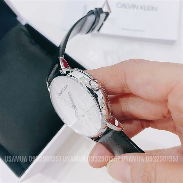 Đồng Hồ Nam CALVIN KLEIN Established Quartz Silver Dial