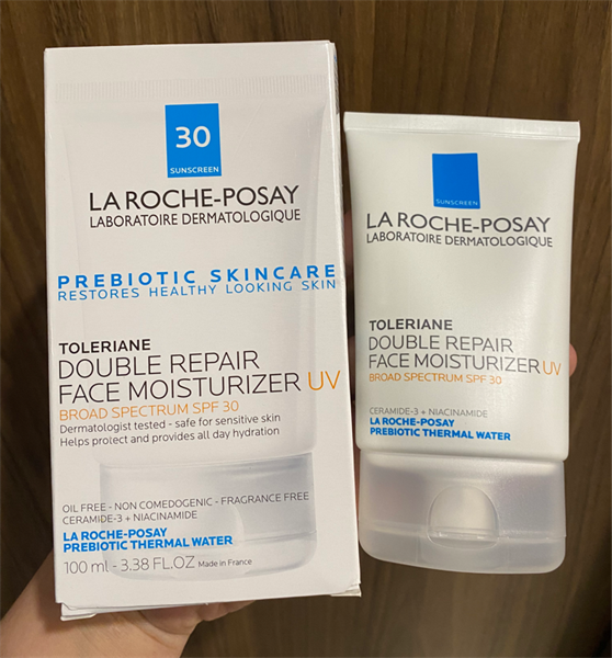 Kem Dưỡng Ẩm Da LA ROCHE-POSAY Prebiotic Skincare Double Repair Face Moisturizer UV