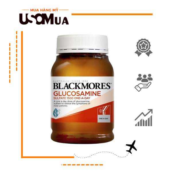 Viên Uống Bổ Khớp BLACKMORES Úc Glucosamine Sulfate 1500 One-A-Day