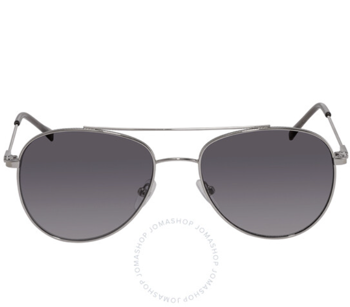Kính CALVIN KLEIN Grey Pilot Ladies Sunglasses CK20121S-001, Size 57-17-140mm