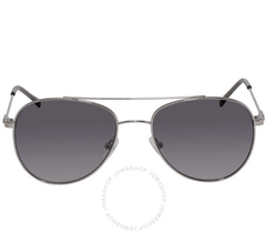 Kính CALVIN KLEIN Grey Pilot Ladies Sunglasses CK20121S-001, Size 57-17-140mm