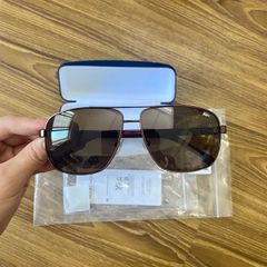 Kính LACOSTE Brown Shaded Rectangular L162S-210 Size 61mm