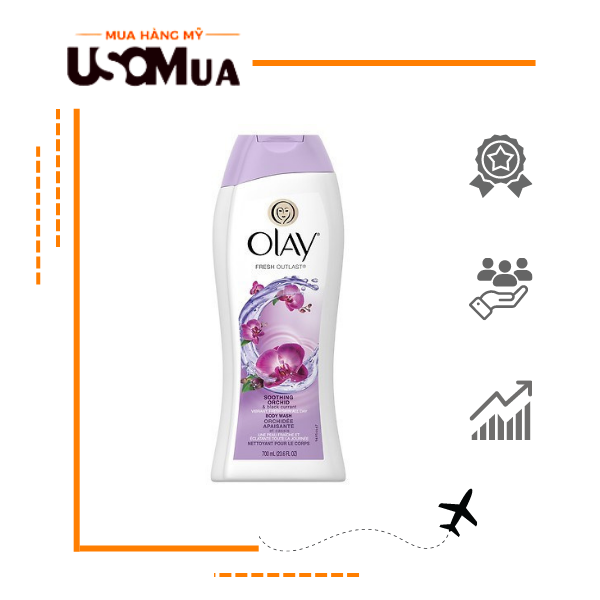 Sữa Tắm OLAY Orchid & Black Currant , 700ml