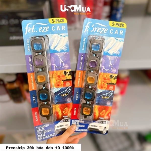 Set Nước Hoa Xe Hơi FEBREZE