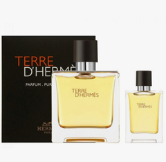 Set Nước Hoa HERMÈS Terre D'Hermès Parfum 75ml + Parfum 12.5ml