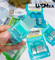 Miếng Ngậm Thơm Miệng LISTERINE Cool Mint PocketPaks