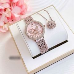 Set Đồng Hồ + Dây Chuyền SWAROVSKI
