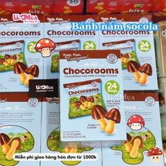 Bánh Nấm MEIJI Chocorooms 24 Gói