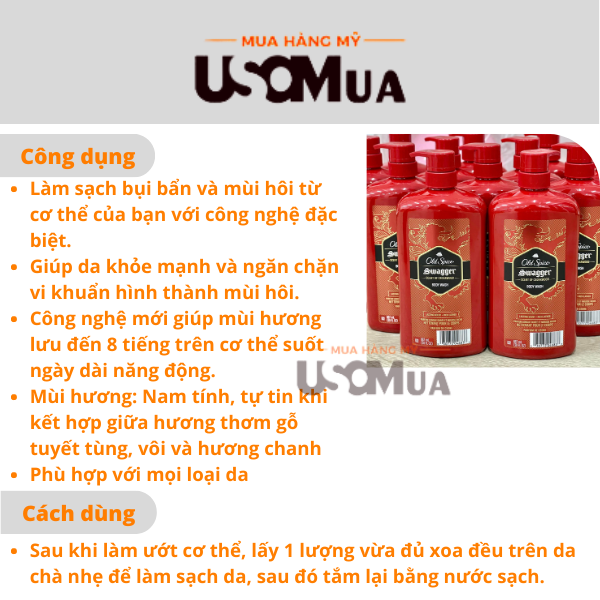 Sữa Tắm Nam OLD SPICE Swagger