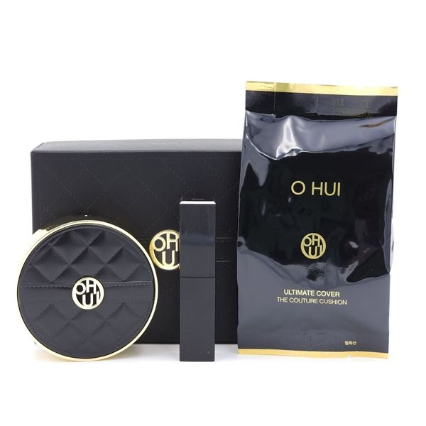 Set OHUI Ultimate Cover The Couture Cushion 01 Pink 13g + Son T11 Viva Pink 5.5g