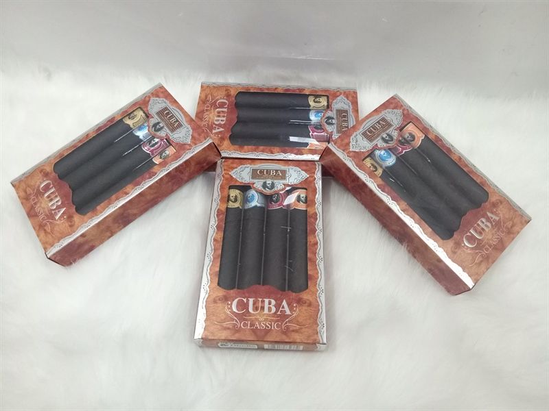 Set Nước Hoa Nam CUBA Classic EDT Cuba Gold 35ml + Blue 35ml + Red 35ml + Orange 35ml
