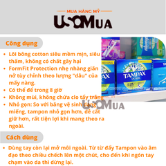 Băng Vệ Sinh Dạng Ống TAMPAX PEARL Regular