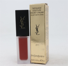 Son YSL Dạng KemTatouage Couture Velvet Cream, 211 Chili Incitement, 6ml