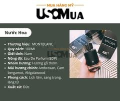 Nước Hoa MONTBLANC Explorer EDP
