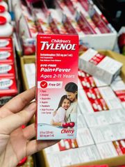 TPCN Children's TYLENOL Pain + Fever Ages 2-11 Years, Free Of, 120ml